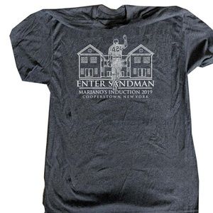 Mariano Rivera Enter Sandman Hall of Fame shirt